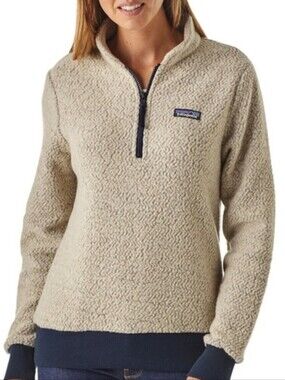 Patagonia Woolyester Pullover Womens Size Medium Oat